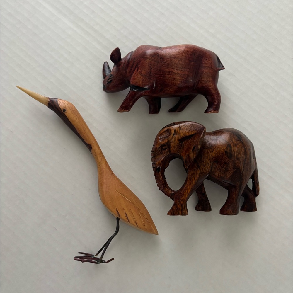 Wood Carving Animals Carvings decor African
